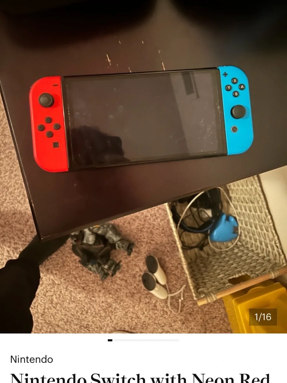 Nintendo Switch, Xbox One s console with games and controller plus a meta quest1